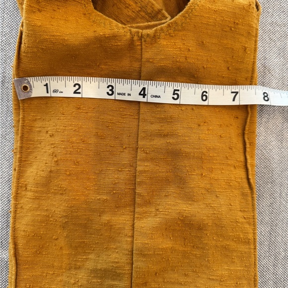 Vintage upcycled tote bag embroidered with sewing /crafting accessories EUC - Picture 6 of 7